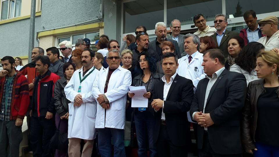 Doktorlar saldırıyı kınamak için bir gün iş bıraktı