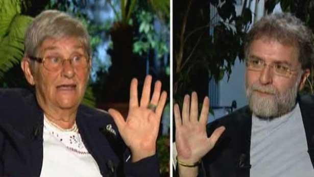 Canan Karatay, Ahmet Hakan'ın elindeki kırmızılığı görünce...