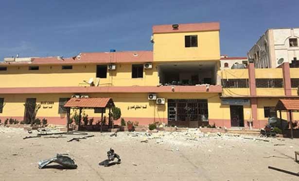 Teröristler hastaneyi bile bomba ile tuzaklamışlar