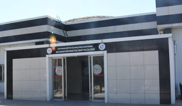  Adıyaman Üniversitesi semt polikliniği hizmete açılıyor