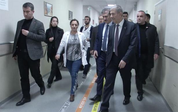 Genelge sonrası Bakan Ahmet Demircan İstanbul'daki acil servisleri denetledi