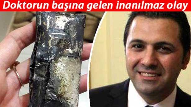 Hasta muayene ederken cebindeki telefon patladı