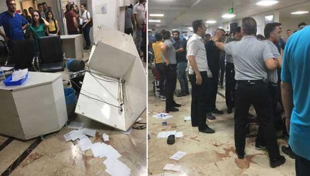 İstediği ilacı yazmayınca acil serviste doktora saldırdı, hastaneyi dağıttı!