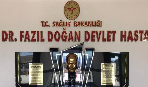 Hastaneye Atatürk ve Dr. Fazıl Doğan köşesi