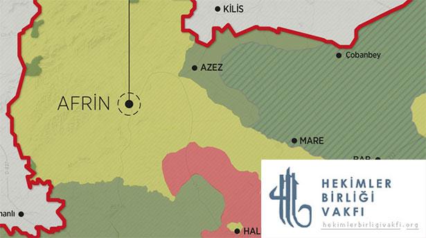 Hekimler Birliği Vakfı'ndan TTB'ye 12 maddede ders gibi Afrin cevabı!