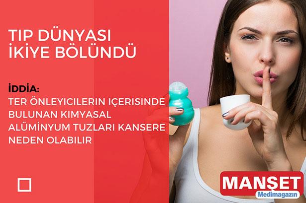 Deodorantlar kansere neden olur mu?