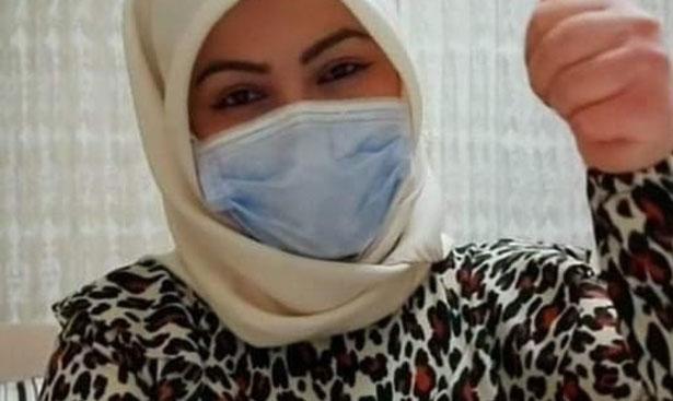 Bir hafta önce Kovid19 pozitif çıkmıştı: İlknur hemşire koronavirüsü yendi