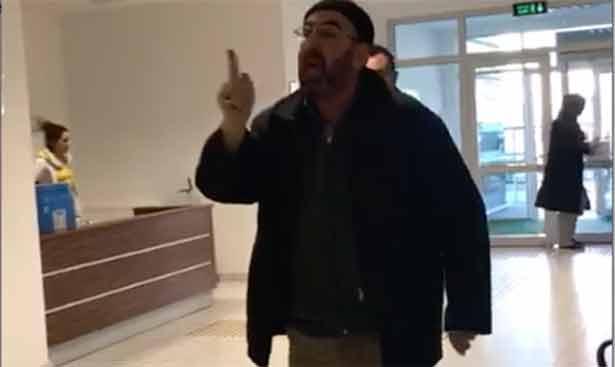 Aile hekimine şiddet işte böyle kameralara yansıdı!