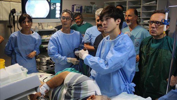 Kocaeli Üniversitesinde Japon bilim insanlarının katkılarıyla gastroenteroloji eğitimi verildi 