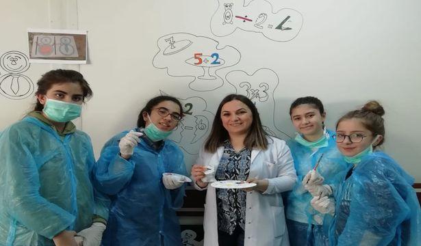 Hastane duvarları matematikle renklendi