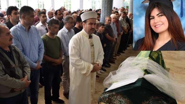 Doktor Merve son yolculuğuna duvağıyla uğurlandı