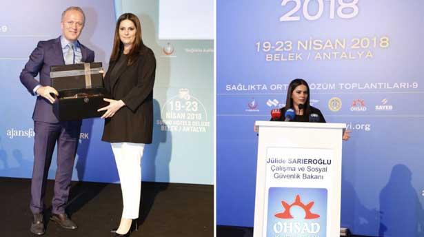 Çalışma Bakanı Jülide Sarıeroğlu: SUT'la ilgili çalışmalar bitti, EKK kararı bekleniyor