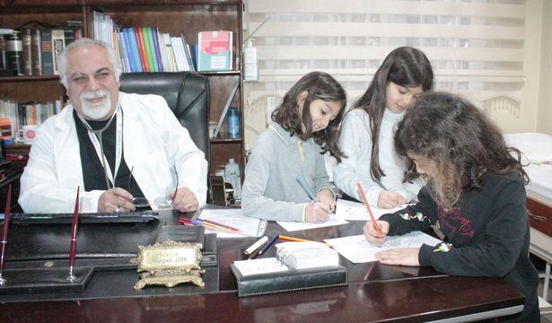 Resimle, çocukların doktor korkusunu yenmelerini sağlıyor