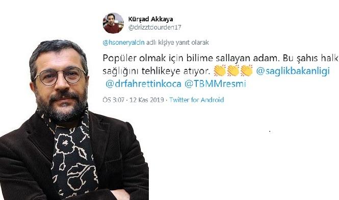 Soner Yalçın doktorluğa soyundu hekimlerden tepki yağdı: Popüler olmak için bilime sallayan adam