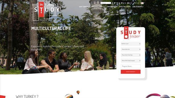 YÖK yabancı öğrenciler için açtığı Study In Turkey'i güncelledi 