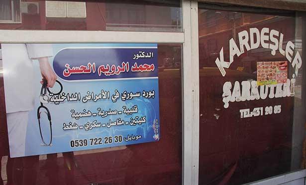 Sahte Suriyeli doktorlarlardan kasap yerine tıp merkezi!