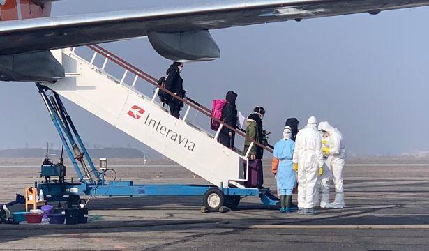 Çin'den Ukrayna'ya getirilenler karantinaya alınıyor
