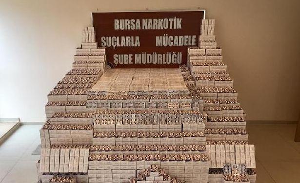 Yeşil reçete operasyonu: 430 bin ilaç ele geçirildi