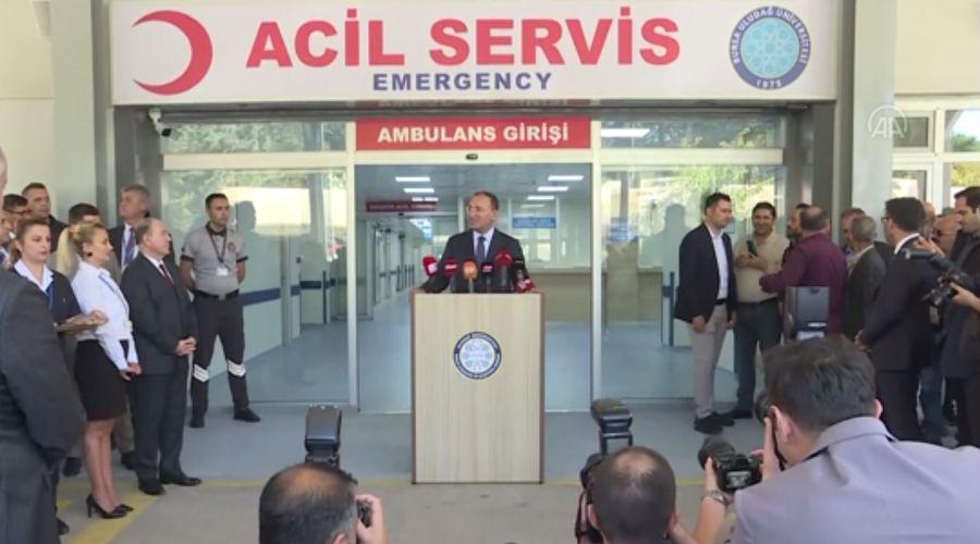 Bakan Bozdağ, Bursa Uludağ Üniversitesi Tıp Fakültesi Hastanesi acil polikliniğinin açılışını yaptı