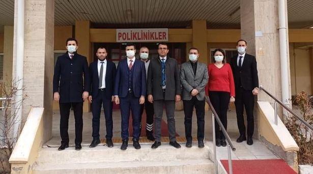 Sağlık müdüründen sağlık çalışanlarına ziyaret: Sorunları dinledi, talimat verdi
