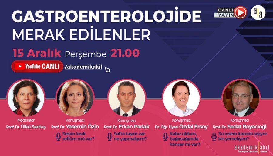 Canlı yayın: Gastroenterolojide merak edilenler