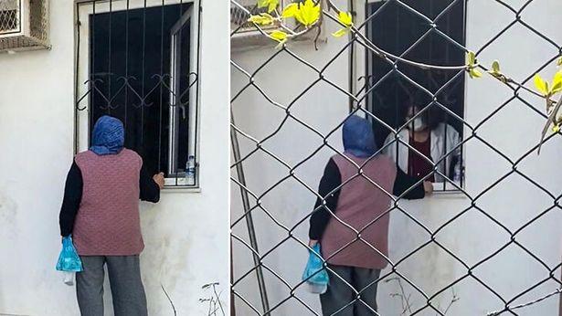 Aile sağlığı merkezinde ilginç görüntüler! İçeri alınmayan hastalara pencereden muayene