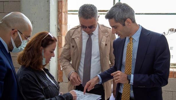 Antalya İl Sağlık Müdürü, halk sağlığı laboratuvarı inşaatını yerinde inceledi