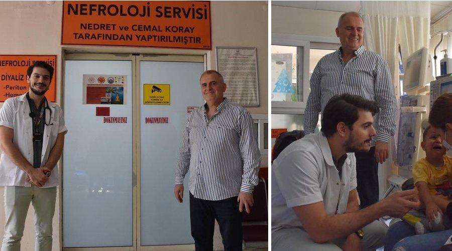 Çocuk sevgisi, baba-oğlu çocuk doktorluğunda buluşturdu
