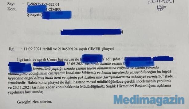 Bu da oldu: Heyecanına engel olan doktoru şikayet etti!