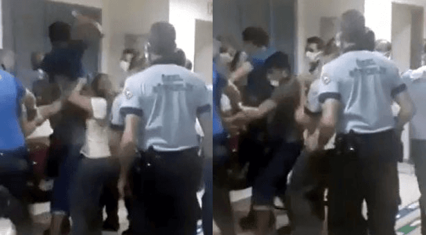 Burdur'da hasta yakınları enjeksiyon sırasında çocuğun kolunu acıttığı gerekçesi ile hemşireleri darp etti