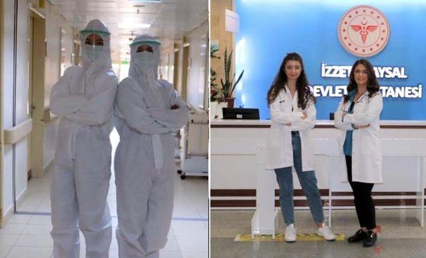 Doktor anne kız, aynı Covid servisinde görev yapıyor