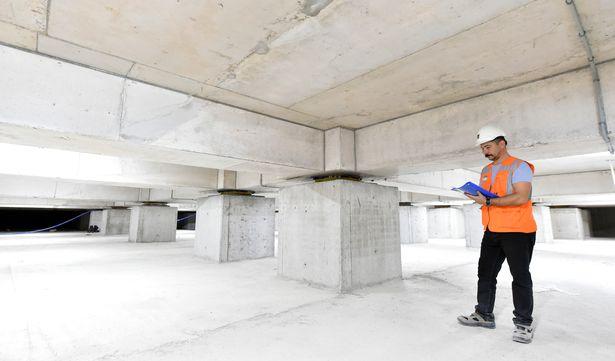 Yeni Dörtyol Devlet Hastanesi’ne deprem izolatörü kalkanı 