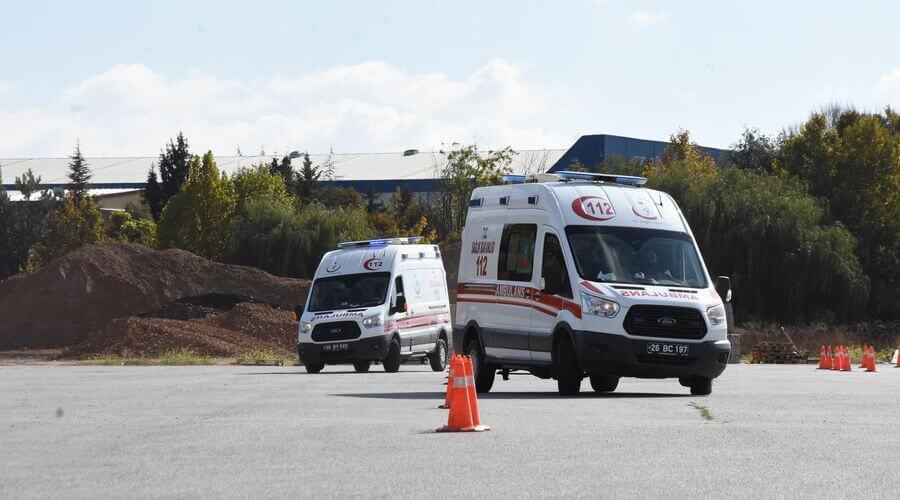 Eskişehir'de ambulansın vakaya ulaşma süresi 5 dakikanın altına düştü