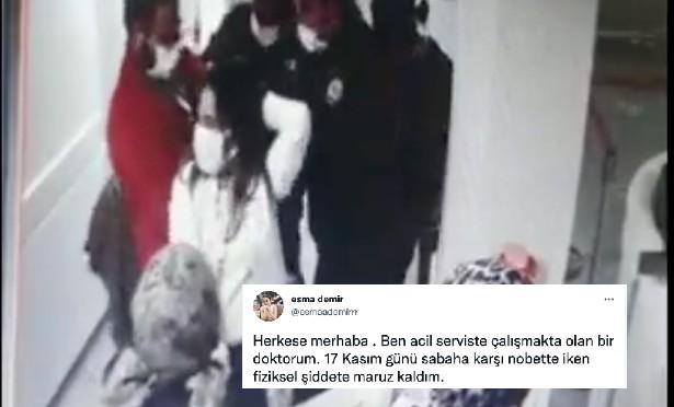 Pendik'te acil serviste doktora saldırı