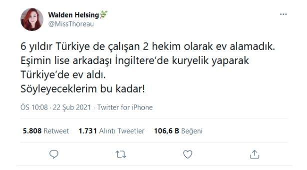 Doktor çiftin ‘6 yıldır ev alamadık’ paylaşımı sosyal medyada gündem oldu