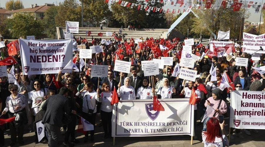 THD Başkanı: Yoksulluk sınırı 24 bin, hemşire maaşları ise 12 bin lira