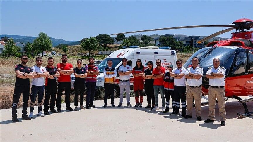 İzmir'de sağlık çalışanları bayram tatilinde 'acil müdahale birimleri'yle hizmet verdi