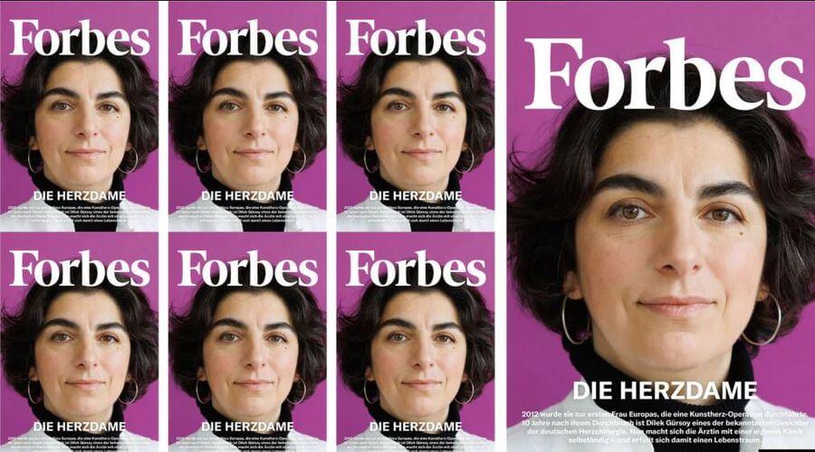 Avrupa'nın konuştuğu Türk kalp cerrahı Dilek Gürsoy, Forbes kapağında