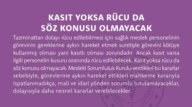 Bakan Koca: Sağlık personeli görevi kötüye kullanmadığı sürece tazminat ödemeyecek