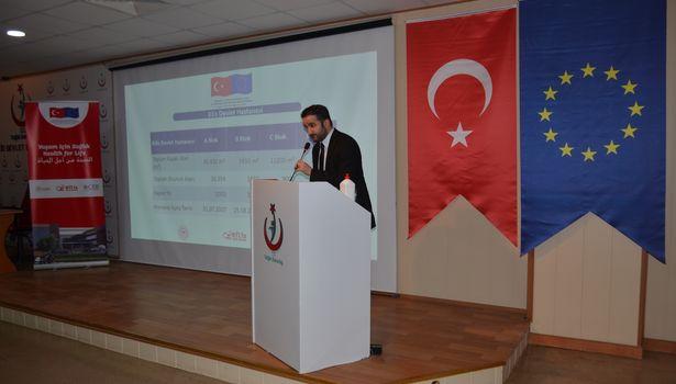 Kilis'teki Yeni Devlet Hastanesi sağlık çalışanlarına tanıtıldı