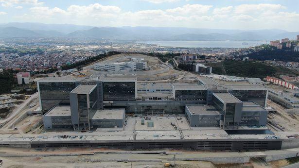 Kocaeli Şehir Hastanesi projesinde sona yaklaşılıyor
