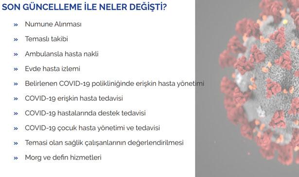 Sağlık Bakanlığı Bilim kurulu Covid-19 rehberini güncelledi