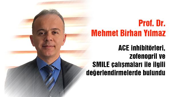 Prof. Dr. Yılmaz ACE inhibitörleri, zofenopril ve SMILE çalışmaları hakkında konuştu