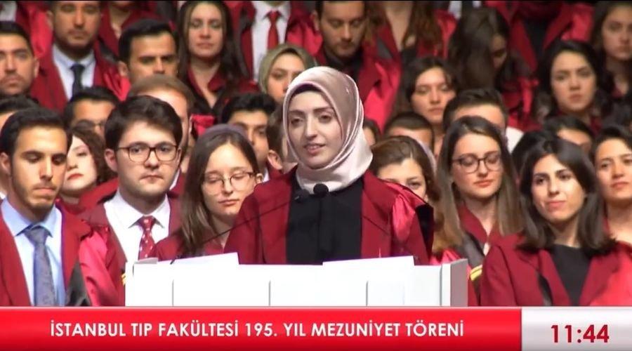 Çapa Tıp birincisinin ayakta alkışlanan konuşması: Hem bu deveyi güdecek, hem bu diyarda kalacağız