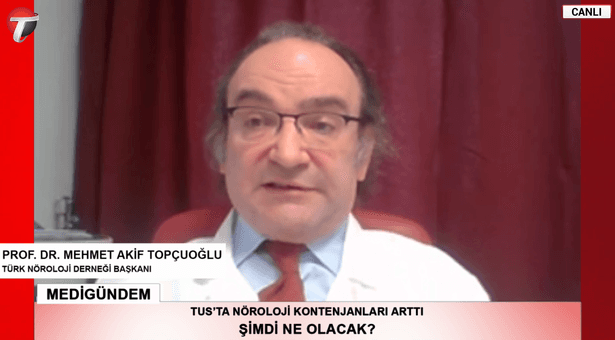 Nöroloji Derneği Başkanı'ndan kontenjanlardaki artışa tepki:  'Eksik daha eksik fazla daha fazla olacak!'