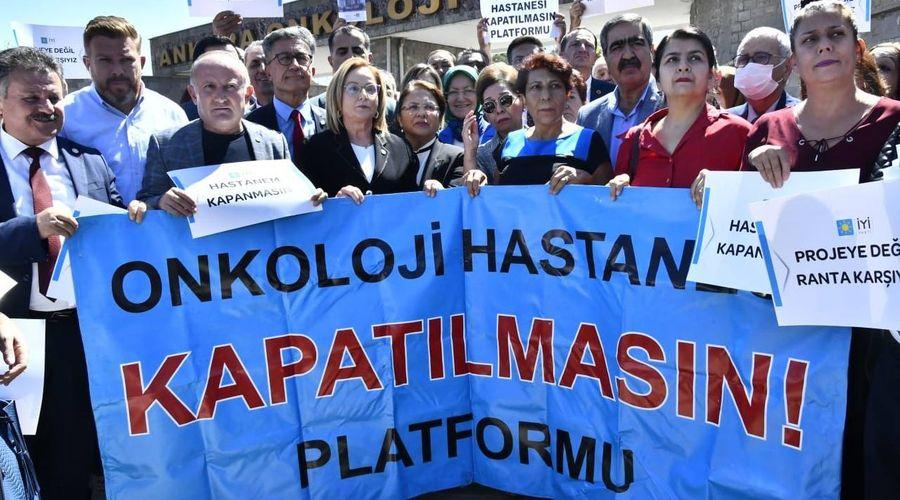 'Ankara Onkoloji Hastanesi kapatılmasın' çağrısı