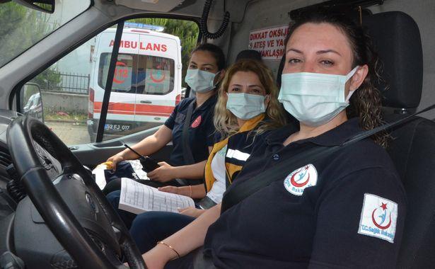 Ordu'nun kadın ambulans şoförleri hayat kurtarıyor
