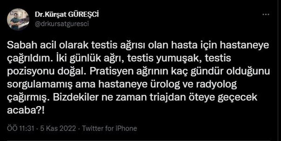 Konsültasyona çağırılan uzman doktor, pratisyen hekimleri eleştirince tepki topladı