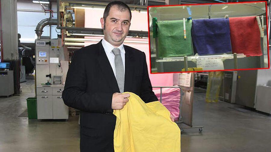 İnsan sağlığına tehdit oluşturan durumlarda renk değiştiren kumaş üretildi