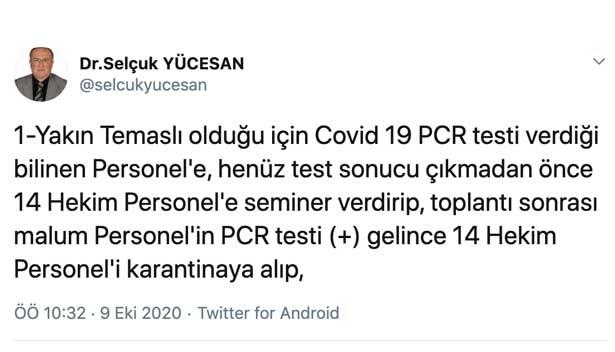 Karantinadaki doktorlar 'sağlık hizmetleri aksar' diye göreve çağrıldı iddiası